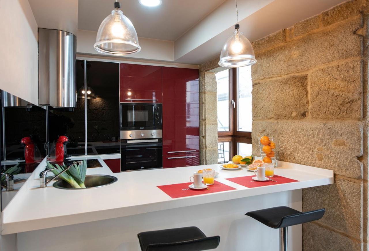Apartamento En Zona Monumental Pontevedra Esterno foto