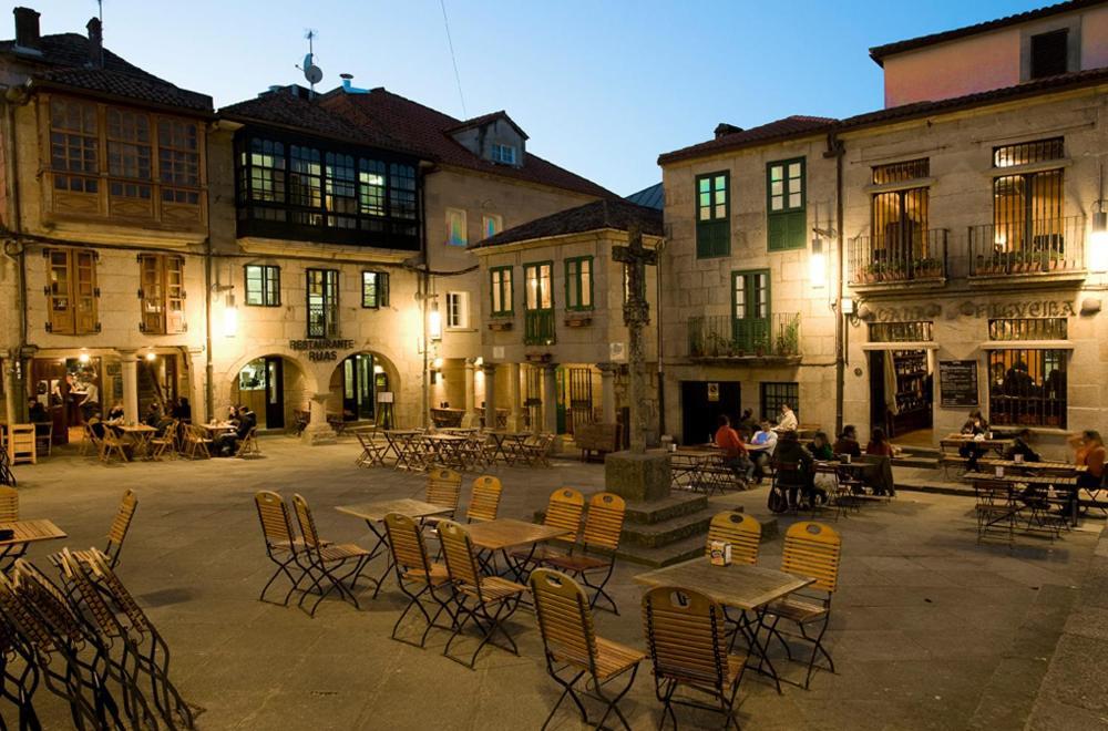 Apartamento En Zona Monumental Pontevedra Esterno foto