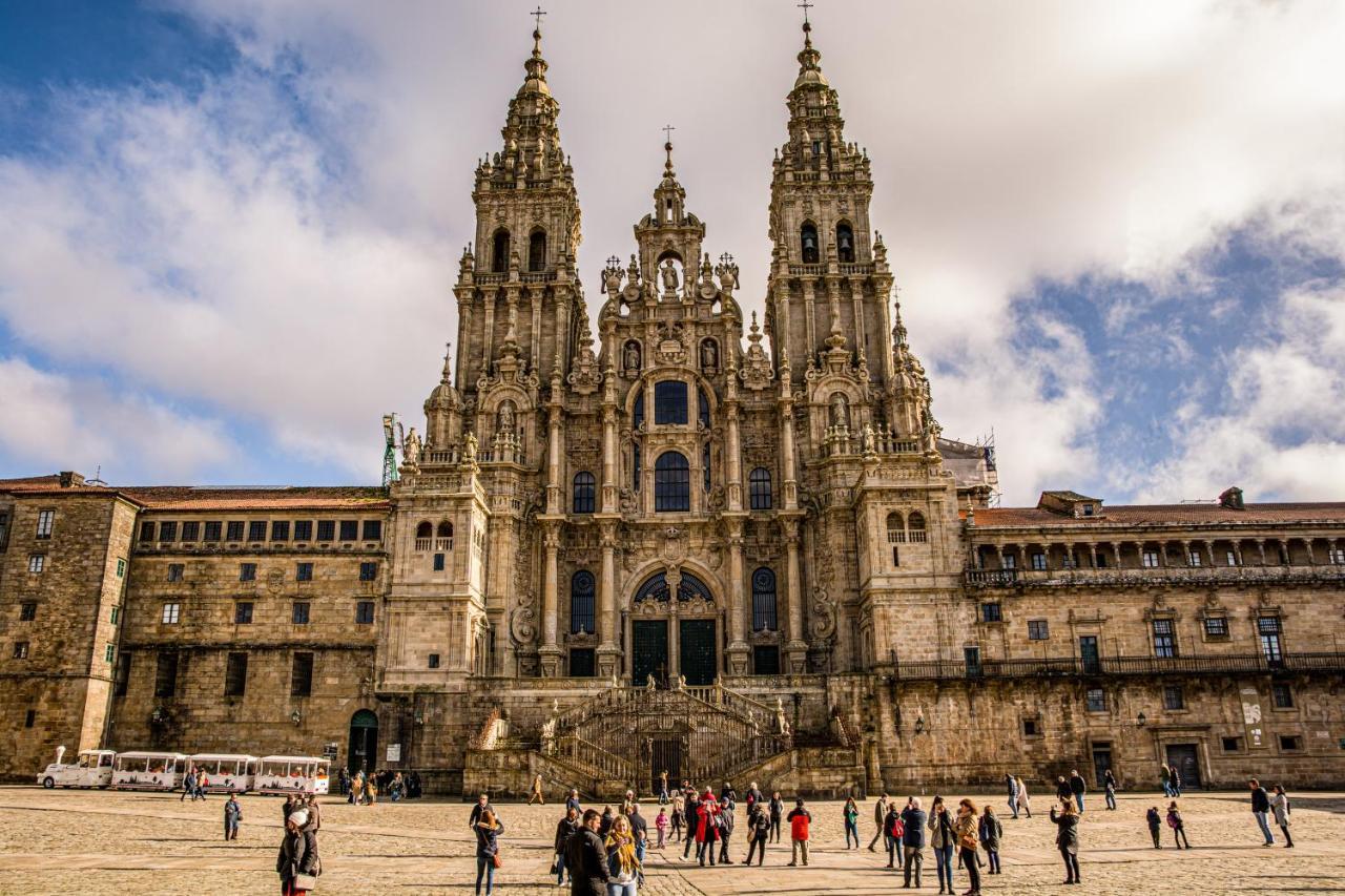 Apartamento En Zona Monumental Pontevedra Esterno foto