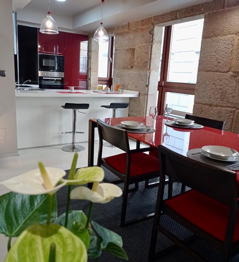 Apartamento En Zona Monumental Pontevedra Esterno foto